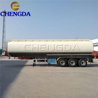 60T Réservoir de carburant Semi-citernes Diesel Bowser Remorque 